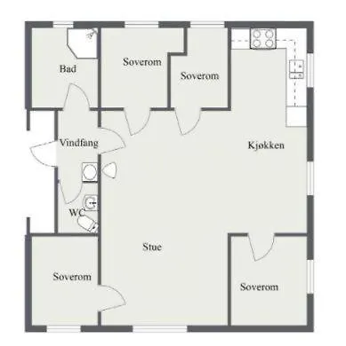 Tangen - With 4 Bedrooms - Great Nature * Norheimsund